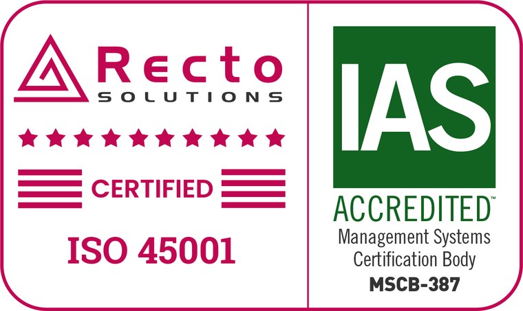 ISO 45001 Certified